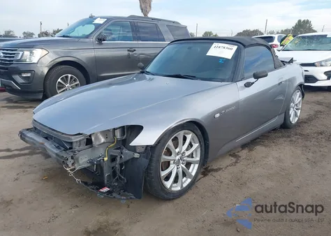 2007 Honda S2000 z USA, uszkodzony, nr VIN JHMAP21427S003878